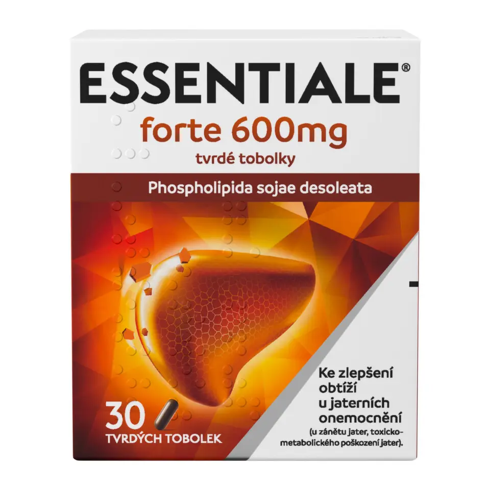 ESSENTIALE FORTE 600MG tvrdé tobolky 30 - balení 2 ks