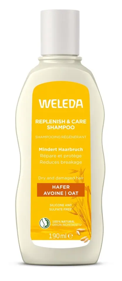 Weleda Ovesný regenerační šampon pro suché a poškozené vlasy 190 ml
