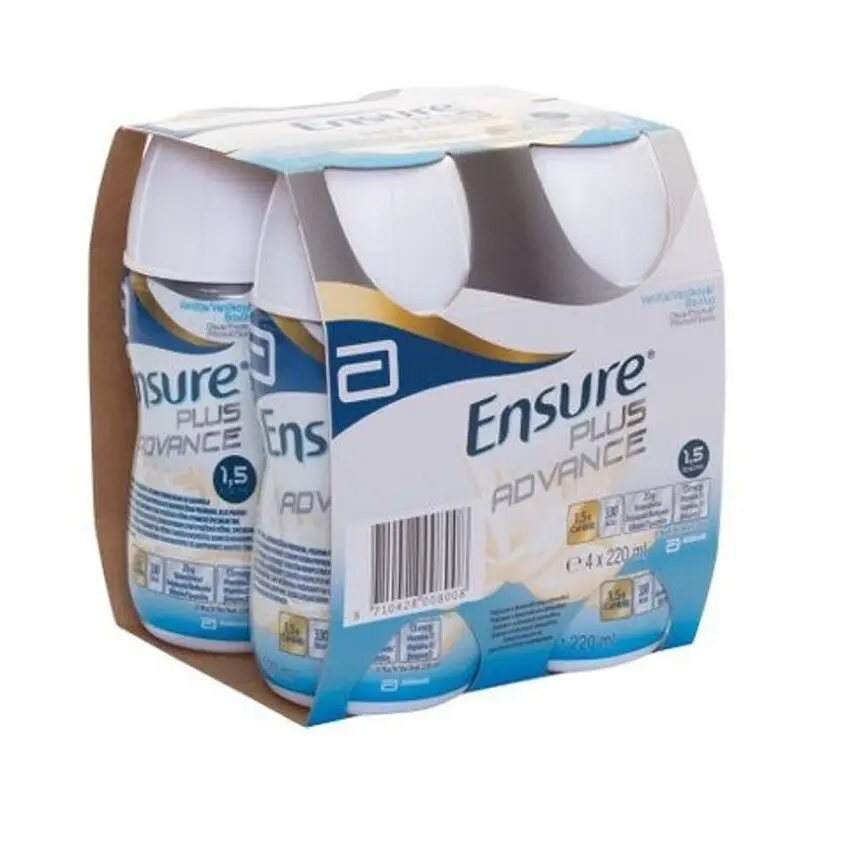 ENSURE PLUS ADVANCE VANILKOVÁ PŘÍCHUŤ POR SOL 4X220ML