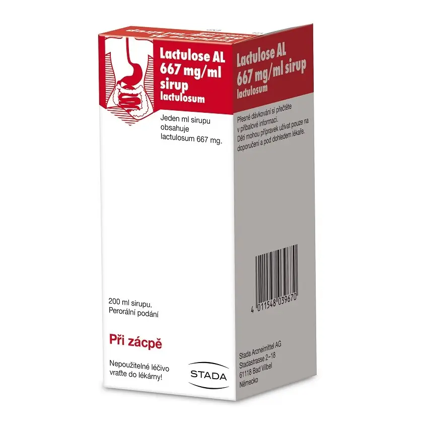 LACTULOSE AL POR 667MG/ML SIR 1X200ML