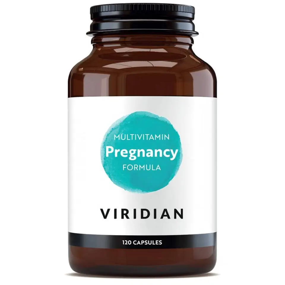 Viridian Pregnancy Complex (Natural multivitamín pro těhotné) 120 kapslí