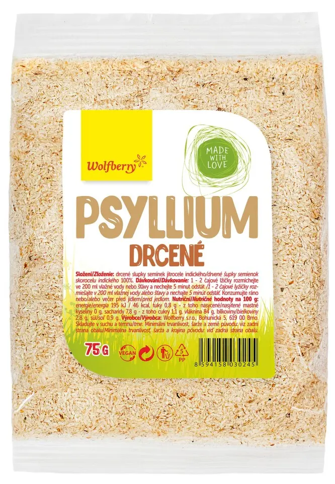 Wolfberry Psyllium drcené 75g