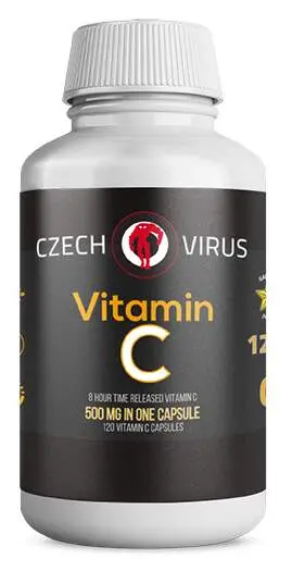 Czech Virus Vitamín C 120 kapslí