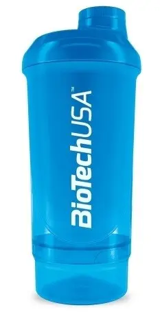 BioTech USA Wave + Compact 500 ml + 150 ml modrá
