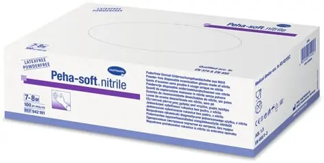 HARTMANN PAUL AG vyš.Peha-Soft NITRILE b.pudru nes.S 100ks