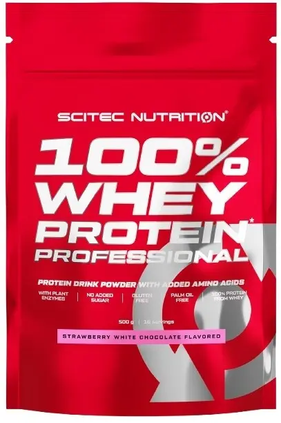 Scitec Nutrition 100% WP Professional 500 g strawberry white chocolate