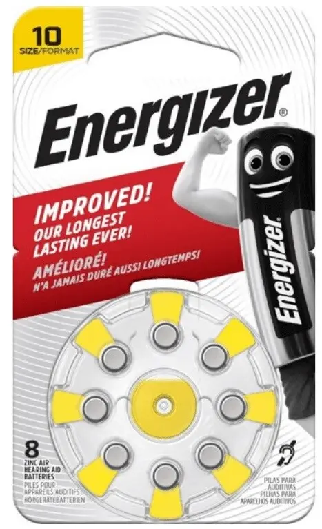 Baterie do naslouchadel ENERGIZER 10 DP 8ks