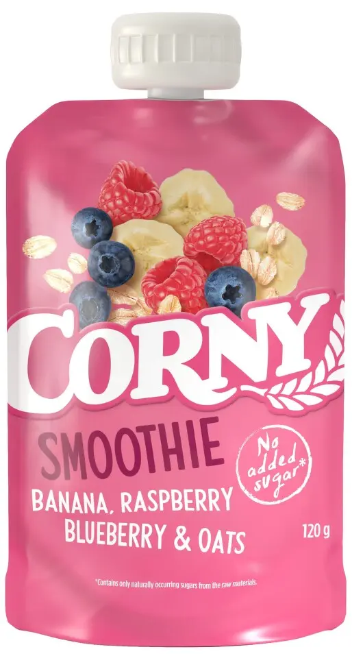 Corny Smoothie banán, malina, borůvka a ovesné vločky 120 g