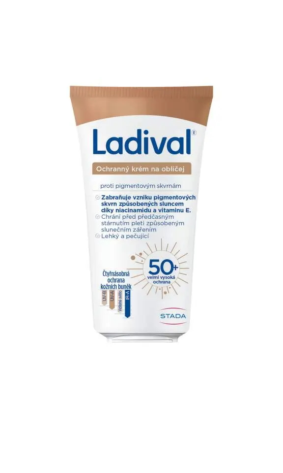 Ladival ochranný krém na obličej proti pigmentovým skvrnám OF50+ 50ml
