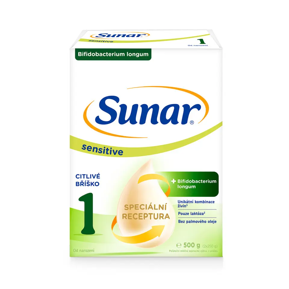 Sunar Sensitive 1 od 0-6m 500g