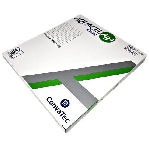 Aquacel Ag+ Extra 15cmx15cm 5ks