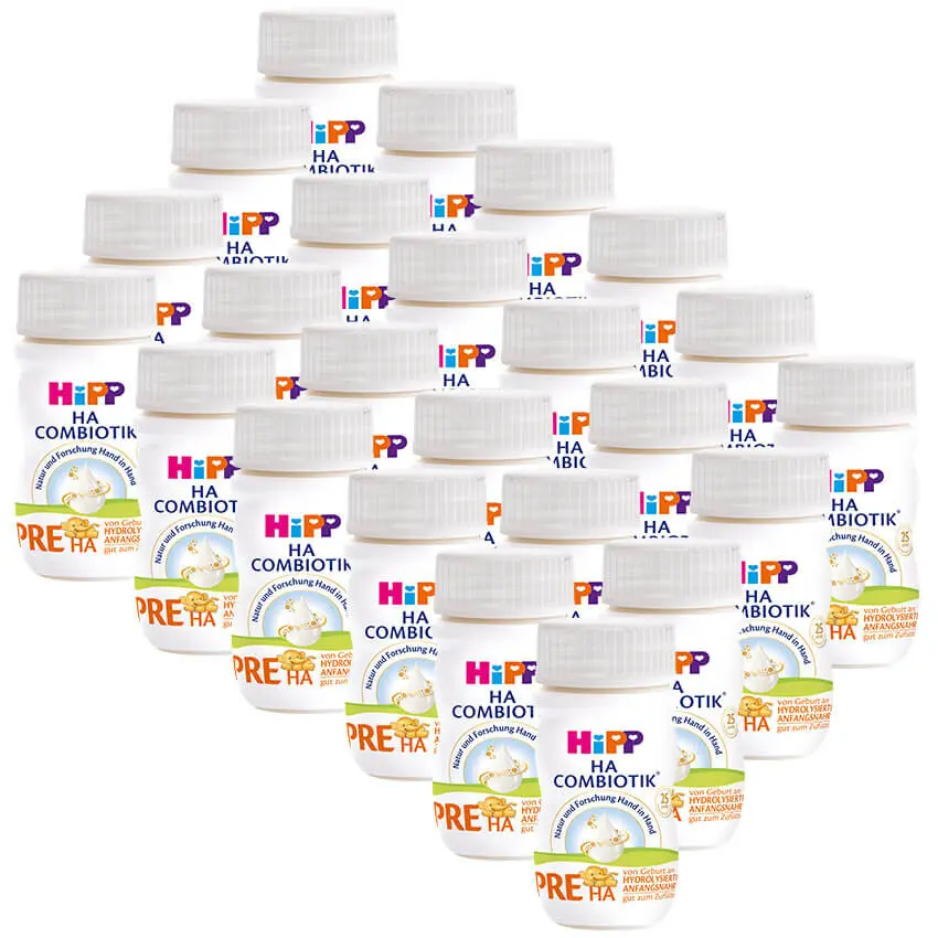 HiPP PRE HA Combiotik kojenecká výživa 24x90ml