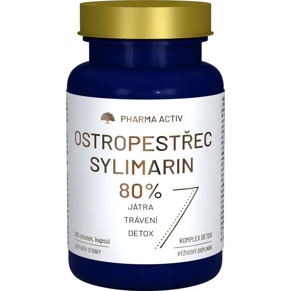 Ostropestřec Sylimarin 80% tob.90