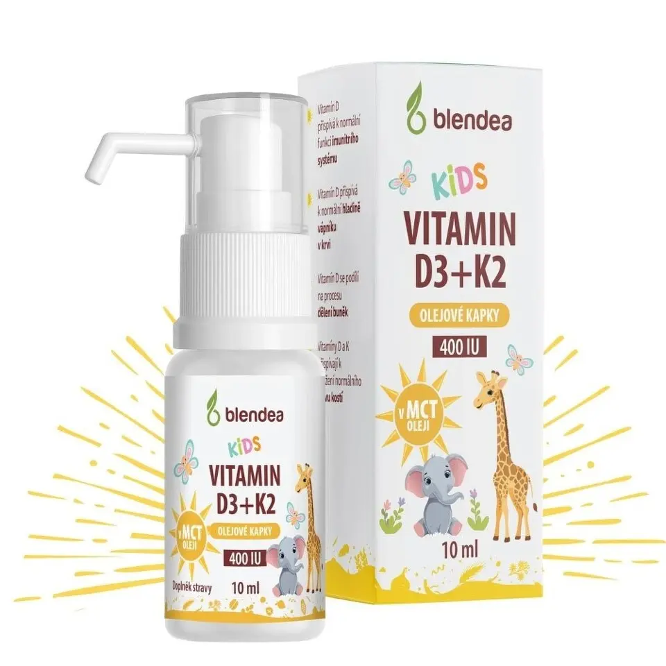 Blendea Kids vitamin D3+K2 400 IU 10ml