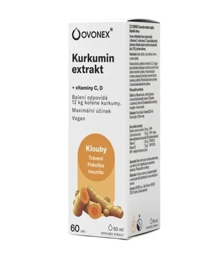 Ovonex Kurkumin extrakt 50ml