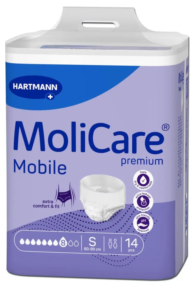 MOLICARE MOBILE 8 kapek velikost S 14ks