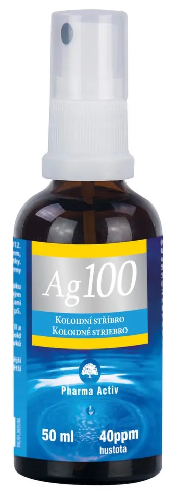 Koloidní stříbro Ag100 40ppm spray 50ml