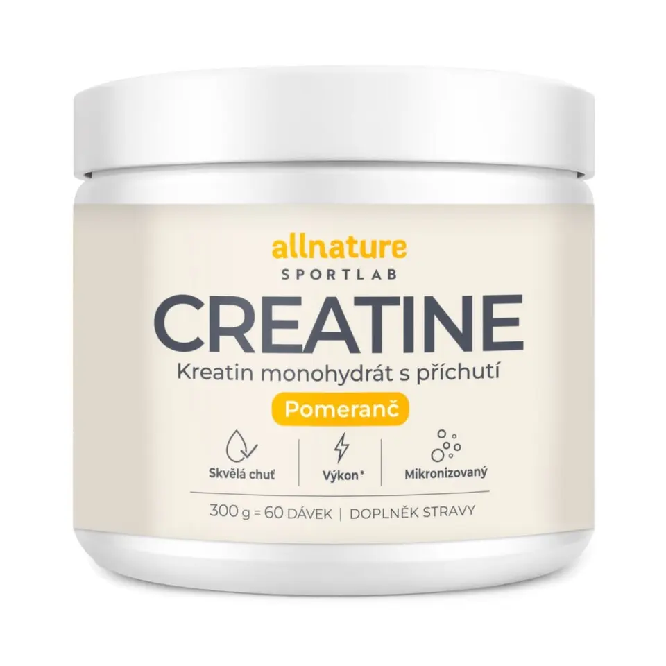 Allnature Sportlab Creatine monohydrát pomer.300g