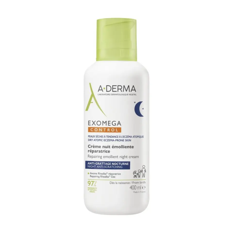 A-DERMA Exomega CONTROL Emolienční noční krém 400ml