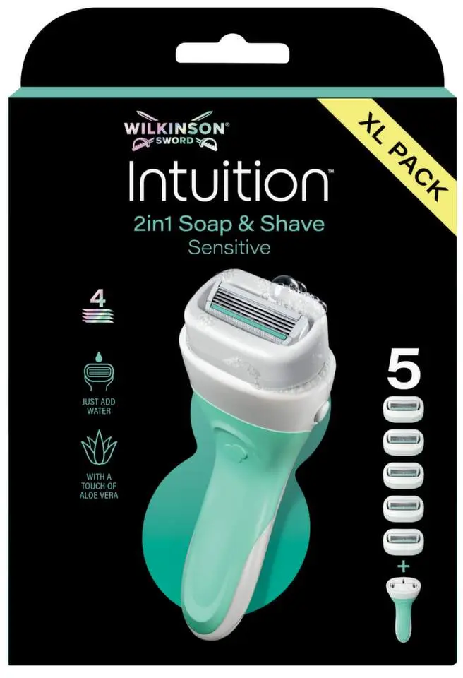 WILKINSON Intuition 2v1 Soap&Shave Sensitiv 1+5