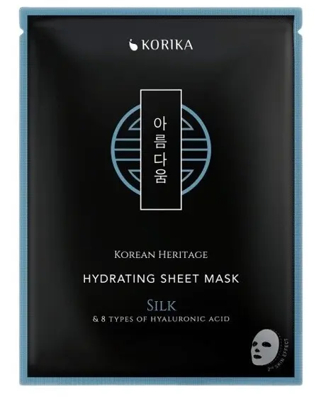 KORIKA Hydratační plátýnková maska s 8 typy kyseliny hyaluronové Korean Heritage (Hydrating Sheet Mask) 25 g