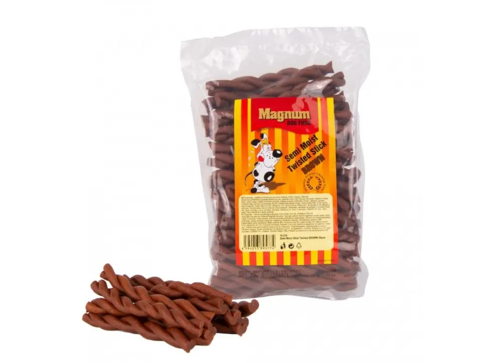 Magnum kroucená tyčka 12,5cm/50ks BROWN + Množstevní sleva