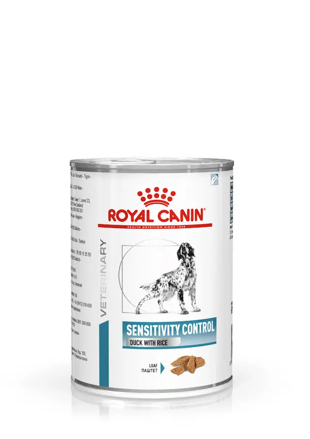 Royal Canin VD Canine Sensit Control Duck konz 410g