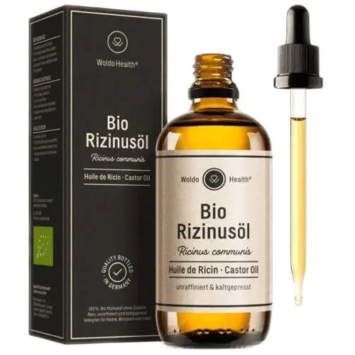 WoldoHealth Ricinový olej BIO 100ml