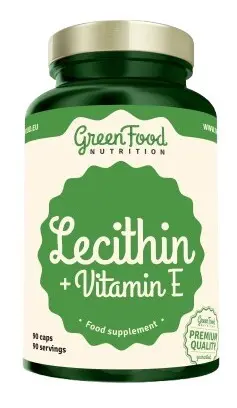 GreenFood Lecithin+Vitamin E cps.90