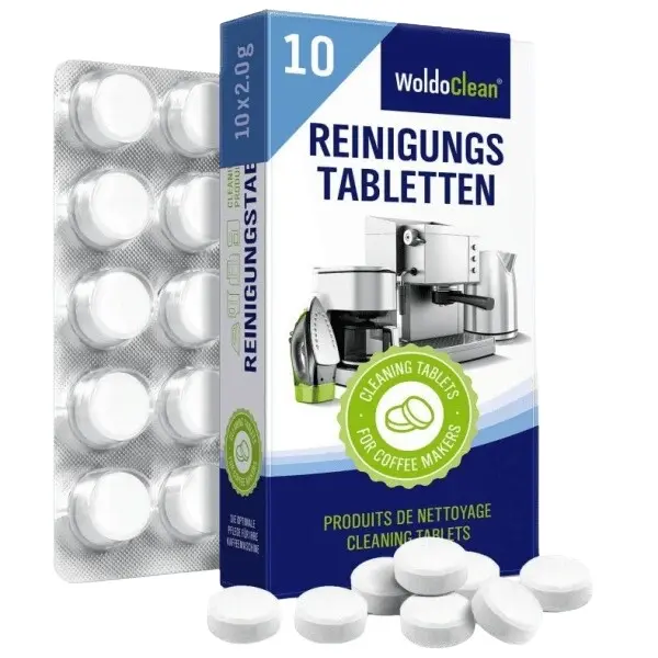 WoldoClean Čistící tablety do kávovaru 10 ks