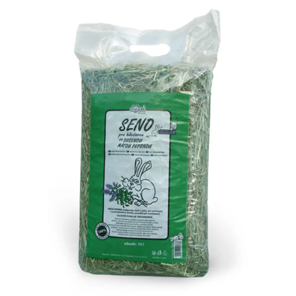 Seno s podílem sušené máty LIMARA 15l/500g