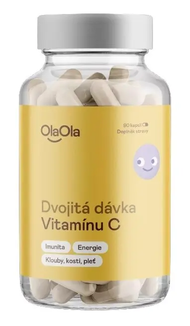 OlaOla Vitamín C 1000mg se šípkem cps.90