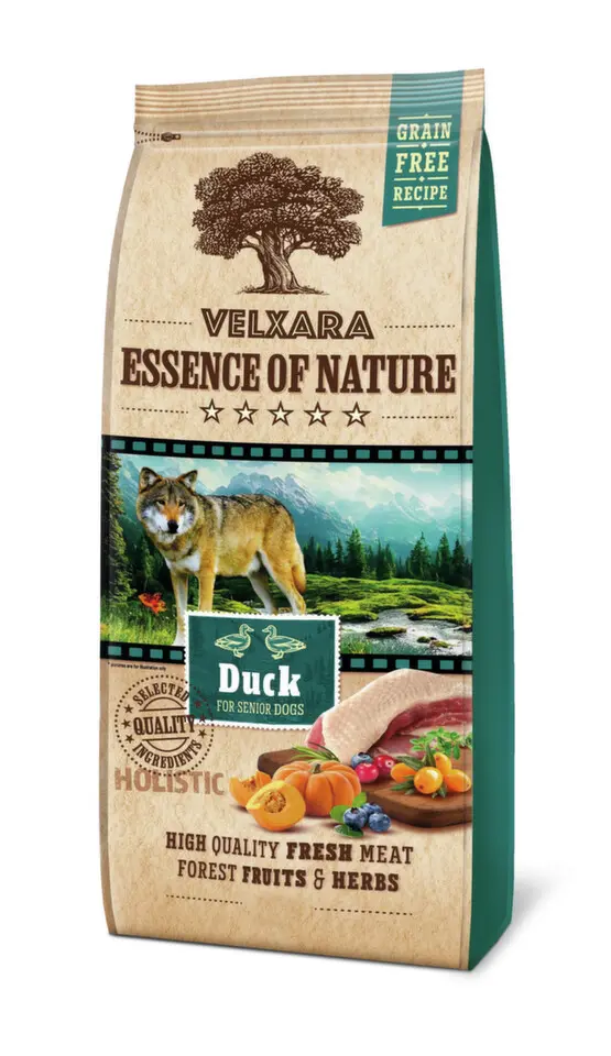 Velxara Essence FM GF Dog Senior Duck 11,4kg