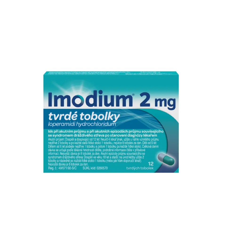 IMODIUM 2MG CPS DUR 12