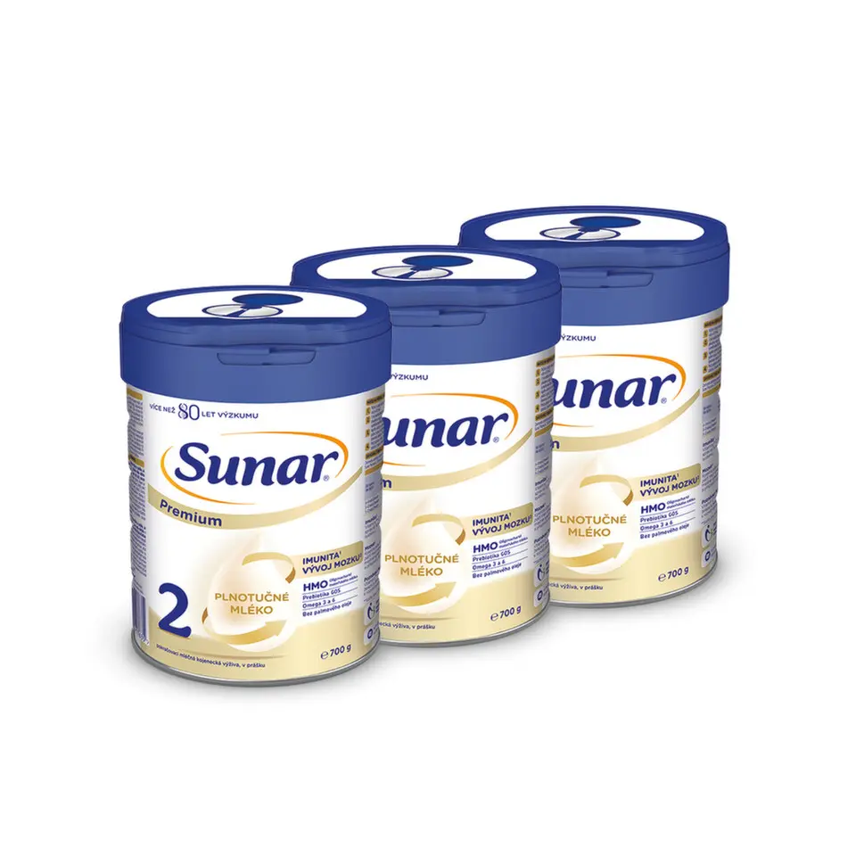 Sunar Premium 2 700g - balení 3 ks