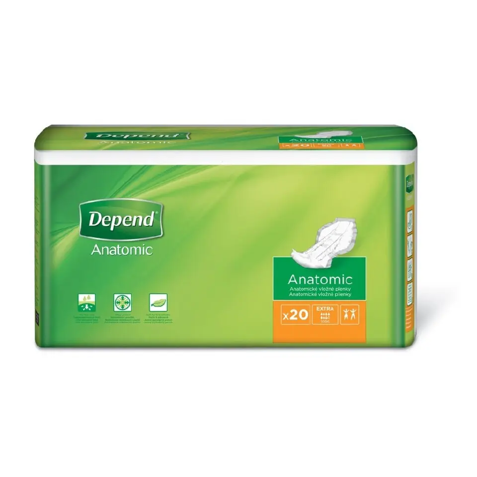 Depend Extra inkontinenční vložné pleny 20 ks