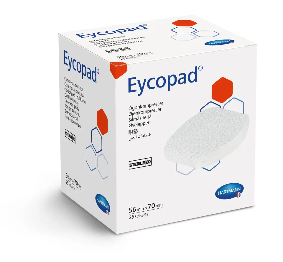Eycopad Kompres sterilní 56 x 70mm 25 ks 4155407