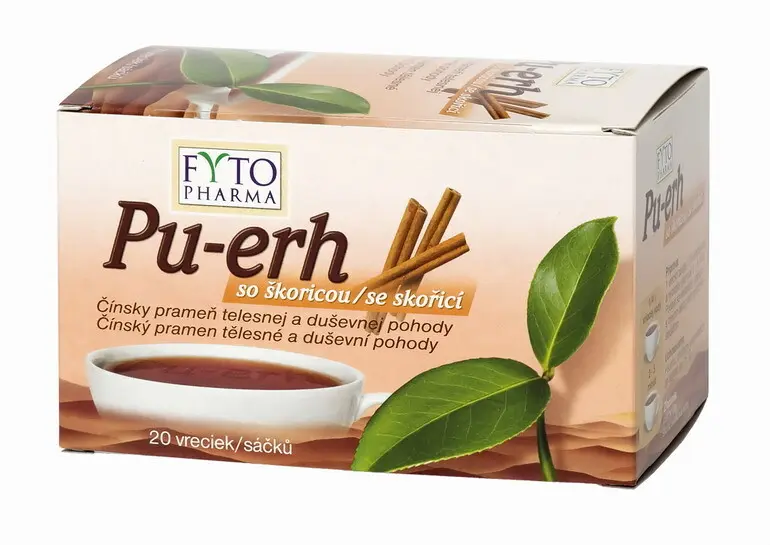Pu-erh se skořicí 20x1.5g n.s. Fytopharma