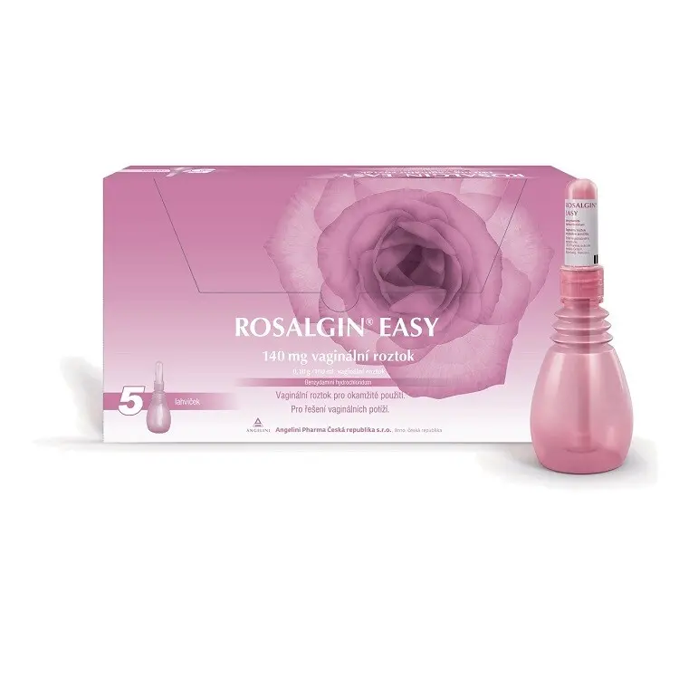 ROSALGIN Easy vaginální roztok 140 mg 5x 140 ml