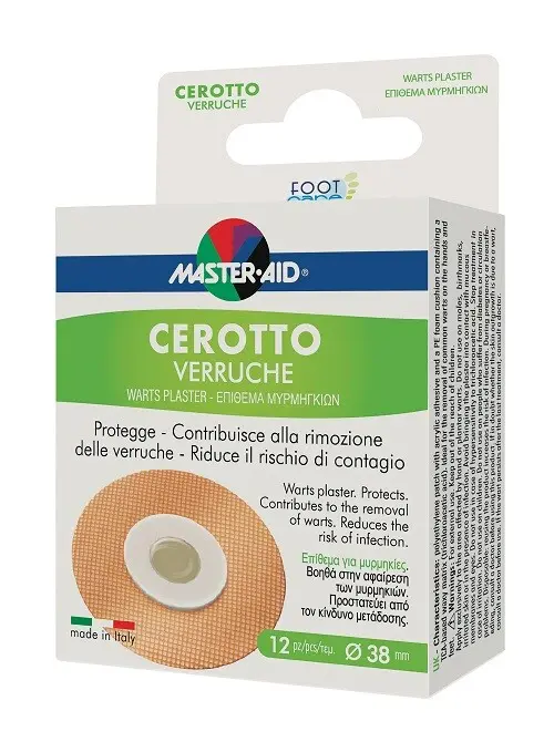 FOOT Care Náplasti na bradavice 12 ks