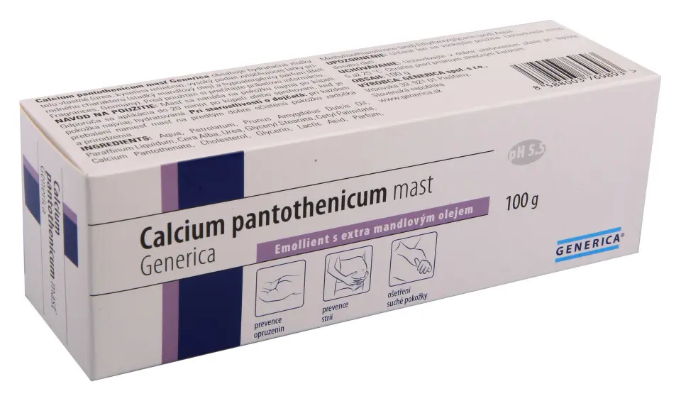 Calcium Pantothenicum Mast Generica 100g