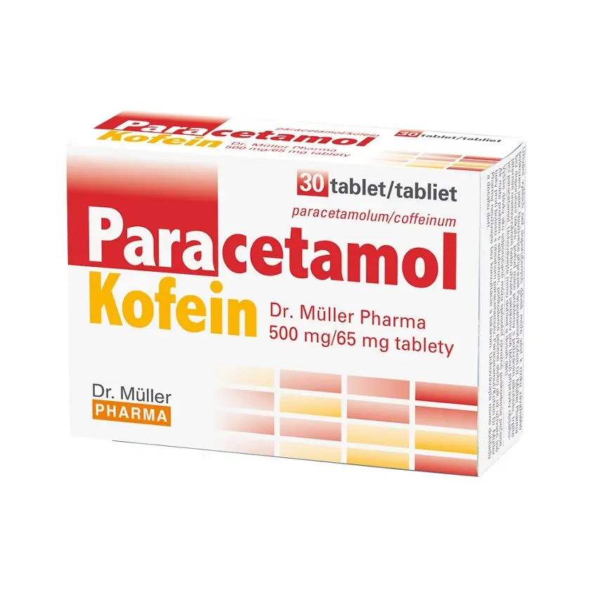 PARACETAMOL/KOFEIN DR. MÜLLER PHARMA 500MG/65MG TBL NOB 30