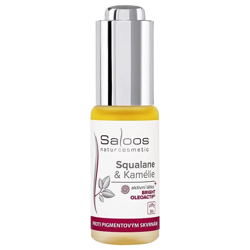 Saloos Bio rostlinný elixír Squalane + Kamélie 20 ml