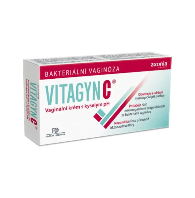VITAGYN C vaginální krém s kyselým pH 30g