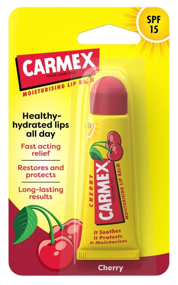 Carmex Balzám na rty hydratační Višeň SPF 15 10 g