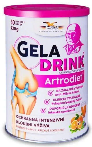 GELADRINK Artrodiet nápoj pomeranč 420 g