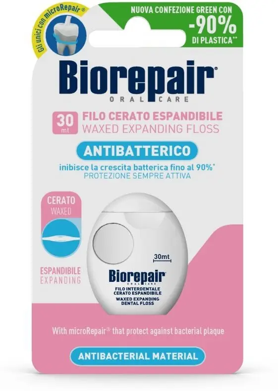 Biorepair Expandující plochá zubní nit 25+5m