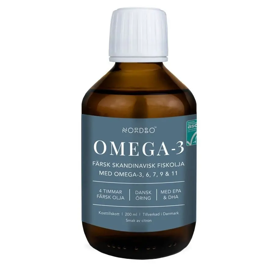 Nordbo Scandinavian Omega-3 Trout Oil 200ml