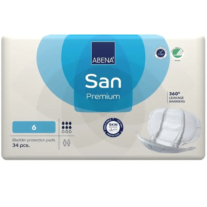 ABENA SAN PREMIUM 6 Inkont.pleny (34 ks)