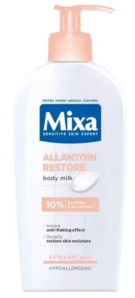Mixa Surgras regenerační promašťující tělové mléko 400ml